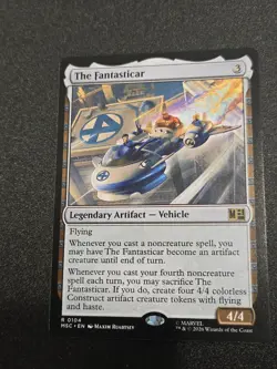 Mtg - The Fantasticar - 104 - NM - Commander: Marvel Super Heroes - Image 1