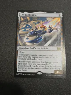 Mtg - The Fantasticar - 104 - NM - Commander: Marvel Super Heroes - Image 3