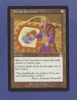 1999 Magic the Gathering - Urza's Incubator - Urza's Destiny MTG - Image 1