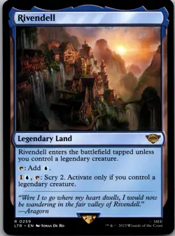 Rivendell 259 Rare Magic: The Gathering Lightly Played - Image 1