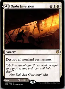 Ondu Inversion 30 Rare The List Reprints Magic: The Gathering Lightly Played - Image 1