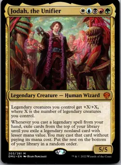 Jodah, the Unifier 203 Mythic Dominaria United Magic: The Gathering LP - Image 1