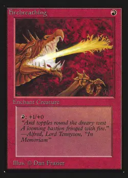 Firebreathing Collectors Edition Int NM CARD ABUGames - Image 1