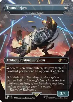 Secret Lair: Meteor Golem (2225 - Thunderjaw - Non-Foil) - NM - Image 1