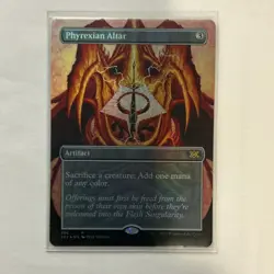 Wizards of the Coast MTG Phyrexian Altar Borderless Foil Rare ENG #396 - Image 1