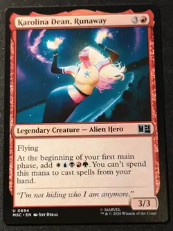 Karolina Dean, Runaway - MSC - MTG - NM - EN - 0694 - Image 1