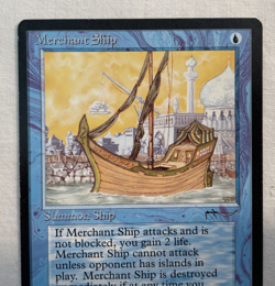 1x Merchant Ship Arabian Nights MTG Magic the Gathering LP - Image 2