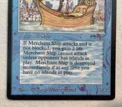 1x Merchant Ship Arabian Nights MTG Magic the Gathering LP - Image 3