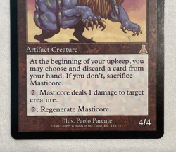 1x Masticore Urza's Destiny MTG Magic the Gathering LP/NM - Image 3