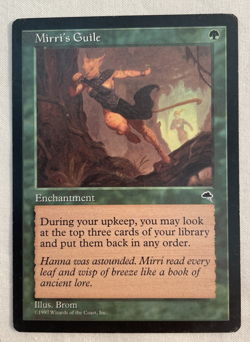 1x Mirri's Guile Tempest MTG Magic the Gathering MP - Image 1
