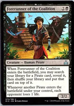 Forerunner of the Coalition U Rivals of Ixalan 72 LP MTG - Image 1