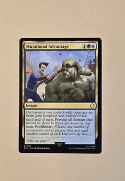 MTG 1x Mutational Advantage - Universes Beyond: Fallout NM Fast FREE shipping! - Image 1