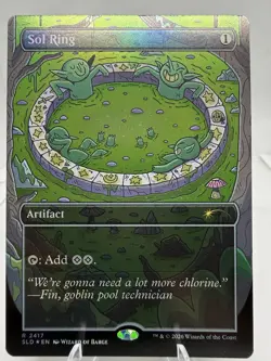 Secret Lair Commander Deck: Goblin Storm #2417 Sol Ring - Image 1