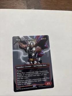 Thor, God of Thunder (Borderless) (0369) Marvel Super Heroes Regular - Image 1