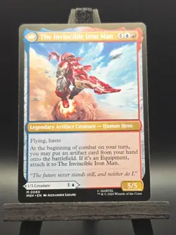 Tony Stark The Invincible Iron Man Marvel Super Heroes NM MTG - Image 2
