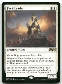 Pack Leader #29 (NM) Core Set 2021 M21 Magic MTG - Image 1