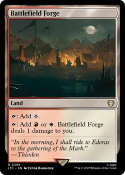 MTG The Lord of the Rings Commander - Battlefield Forge - Image 1