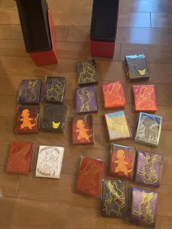 ✨Pokemon Lot ✨ 19 Sealed Sleeves + Dice & Markers + 1200 Energy Cards Collector! - Image 1