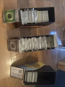 ✨Pokemon Lot ✨ 19 Sealed Sleeves + Dice & Markers + 1200 Energy Cards Collector! - Image 2