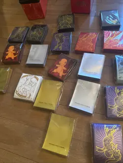 ✨Pokemon Lot ✨ 19 Sealed Sleeves + Dice & Markers + 1200 Energy Cards Collector! - Image 4