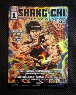 Shang-Chi, Master of Kung Fu (Borderless) (0396) Marvel Super Heroes Foil - Image 1