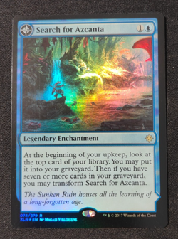 MTG: Search for Azcanta IXALAN!! FOIL!!! MINT!! Magic the Gathering!! - Image 1