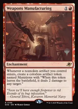 Weapons Manufacturing 168 Edge of Eternities Regular - Image 1