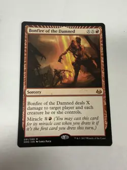 Bonfire of the Damned Modern Masters 2017 Regular - Image 1
