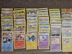 (63) Pokemon TCG Sword And Shield Holo Card Lot. NM. No Duplicates. Sleeved - Image 1