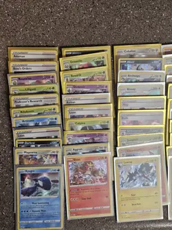 (63) Pokemon TCG Sword And Shield Holo Card Lot. NM. No Duplicates. Sleeved - Image 2