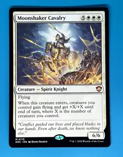 Moonshaker Cavalry Commander: Secrets of Strixhaven Regular - Image 1