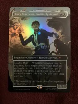 Lucy MacLean, Positively Armed Secret Lair Drop Foil - Image 1