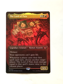 The Lord of Pain (Borderless) Foil - Duskmourn Commander - Image 1