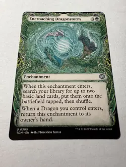 Encroaching Dragonstorm Tarkir: Dragonstorm regular borderless - Image 1