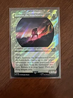 Samwise the Stouthearted (798/915) LTR NM FOIL- SURGE - Image 1