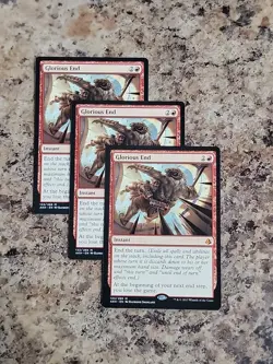 Glorious End X3 Amonkhet NM Condition 3x Unplayed - Image 1