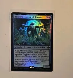 Mysterio, Master of Illusion 0037 Foil MTG Marvel's Spider-Man M/NM - Image 1