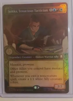 FOIL Sokka, Tenacious Tactician Showcase 0352 Avatar: The Last Airbender TLA MTG - Image 1