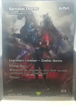 Barnabas Tharmr - Kraum, Ludevic's Opus (Showcase) Final Fantasy MTG - Image 1
