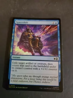 Spaceshift (Foil) - 0640 - Marvel Super Heroes (MSC) - MTG - NM/M - Image 1