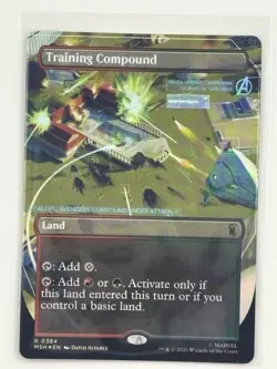 Training Compound (Borderless) Marvel Super Heroes Foil - Image 1