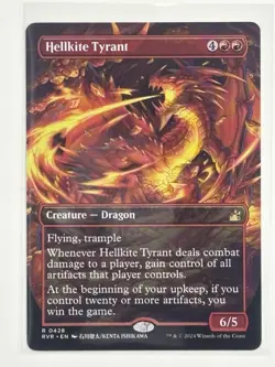 Hellkite Tyrant (Anime Borderless) Ravnica Remastered Regular - Image 1
