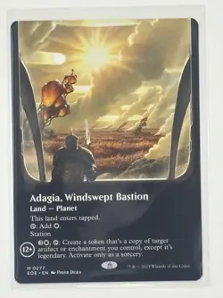 Adagia, Windswept Bastion (Borderless) Edge of Eternities Regular - Image 1