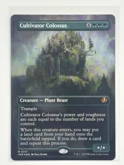 Cultivator Colossus (Borderless) Innistrad Remastered Foil - Image 1