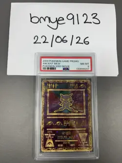 Ancient Mew Pokemon 2000 Movie Promo Holo Pokemon TCG 2000 PSA 8 - Image 1