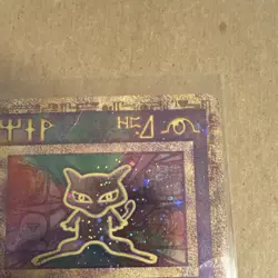 Nintendo Pokemon TCG Ancient Mew 1 Promo Holo English 2000 Movie Promo Damage - Image 3