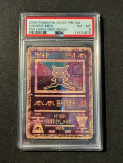 Pokemon TCG: Ancient Mew 2000 WOTC Movie Promo PSA 8 NM - MINT - Image 1