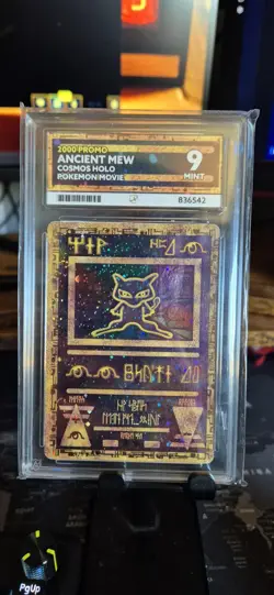 Pokemon TCG Ancient Mew 2000 Movie Promo Ace 9 Mint English Graded - Image 1