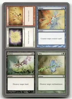 Who // What // When // Where // Why #120 (LP) Unhinged UNH Magic MTG - Image 1