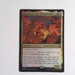 Daredevil, Man Without Fear Marvel Super Heroes Foil MTG - Image 1
